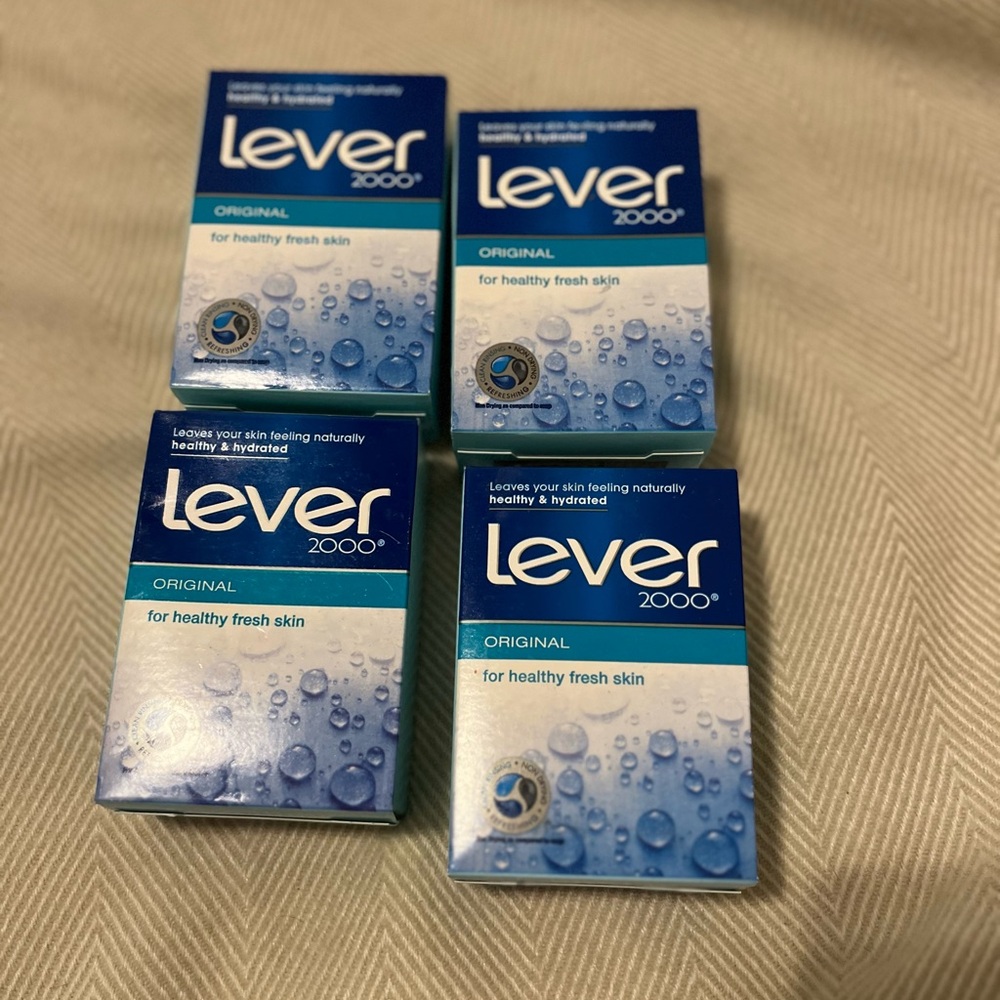 4 Lever 2000 Original Bar Soap Made In USA 4oz Bars New Discontinued
